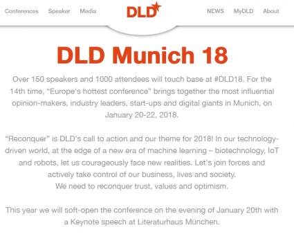 DLD Digitalkonferenz München